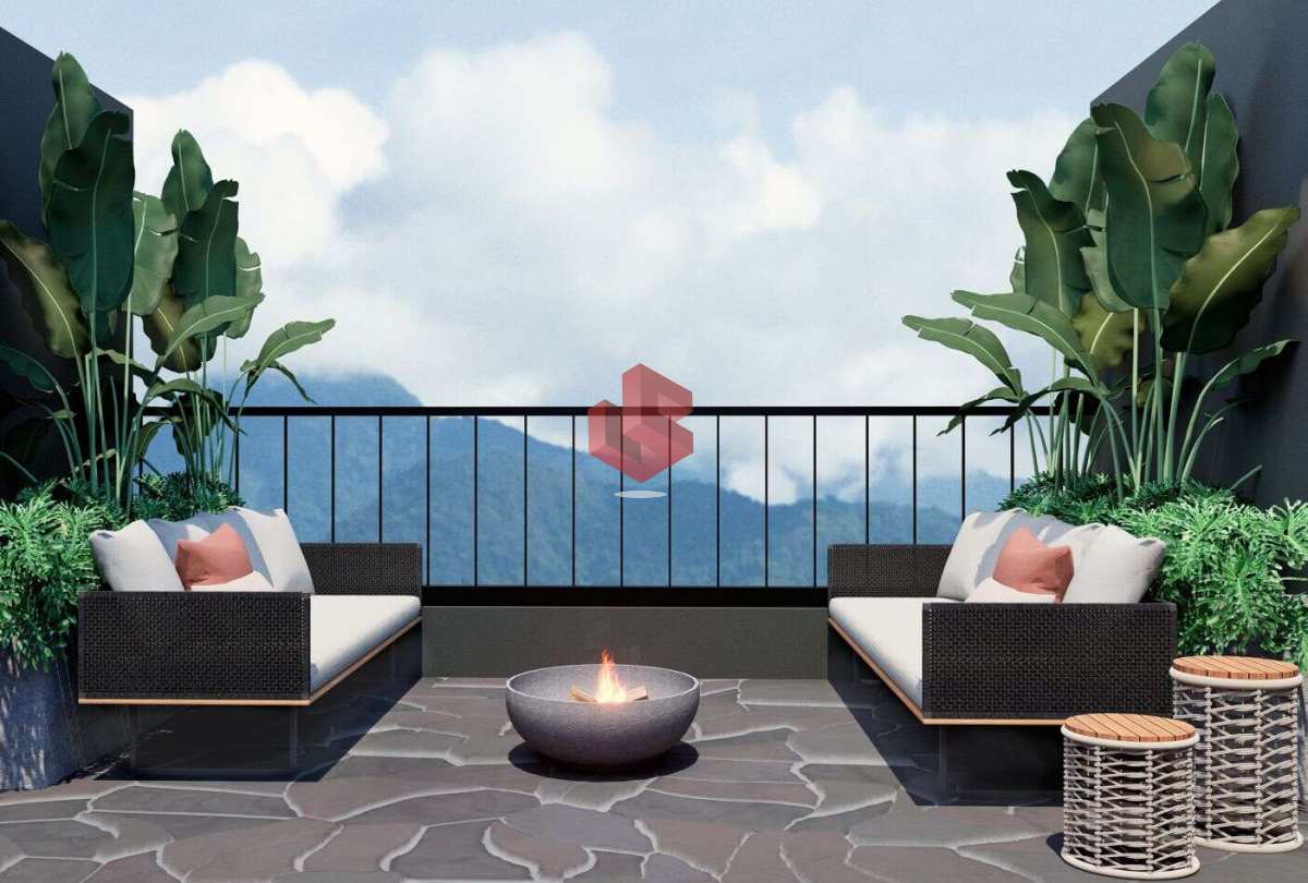 Apartamento à venda com 2 quartos, 86,24m² - Tenório,Ubatuba