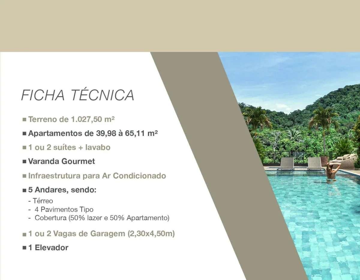 Apartamento à venda, no Alpha Living,  em Ubatuba, Toninhas, com 2 quartos, 39/41m² - Grupo Sena Consultoria Imobiliária