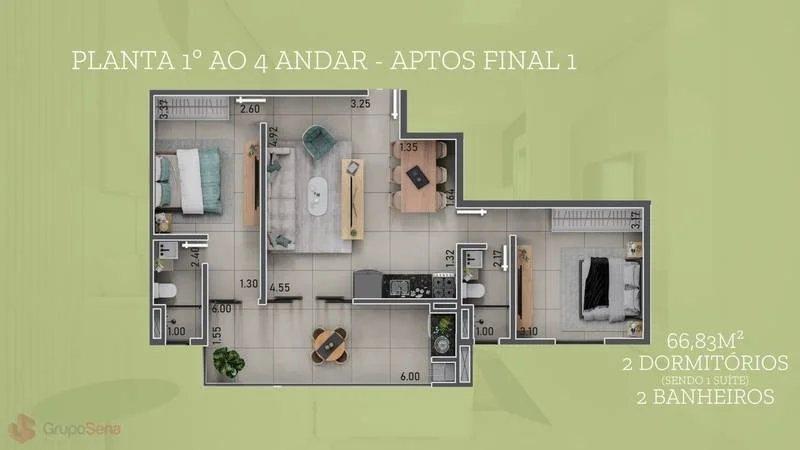 Apto à venda com preço Fechado na Praia do Itaguá em Ubatuba - Grupo Sena Consultoria Imobiliária