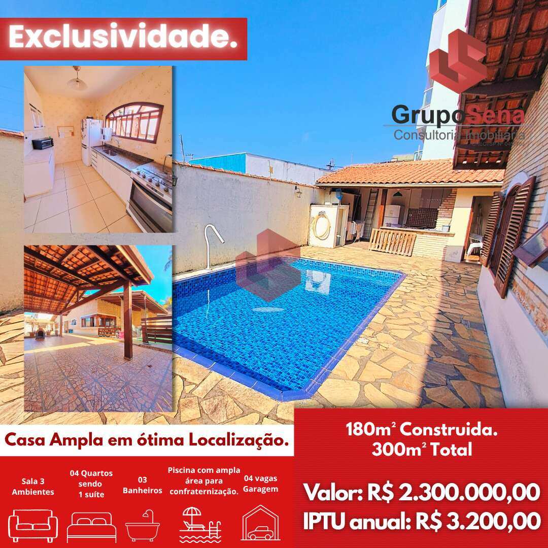 Casa à venda em Ubatuba, Itaguá, com 3 quartos, 180m² - Grupo Sena Consultoria Imobiliária
