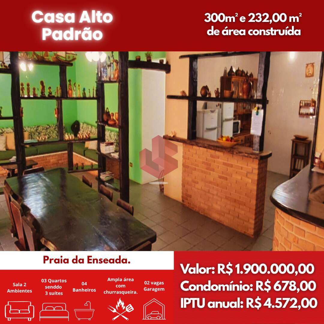 Casa de condomínio à venda em Ubatuba, Enseada, com 3 quartos, 232m² - Grupo Sena Consultoria Imobiliária